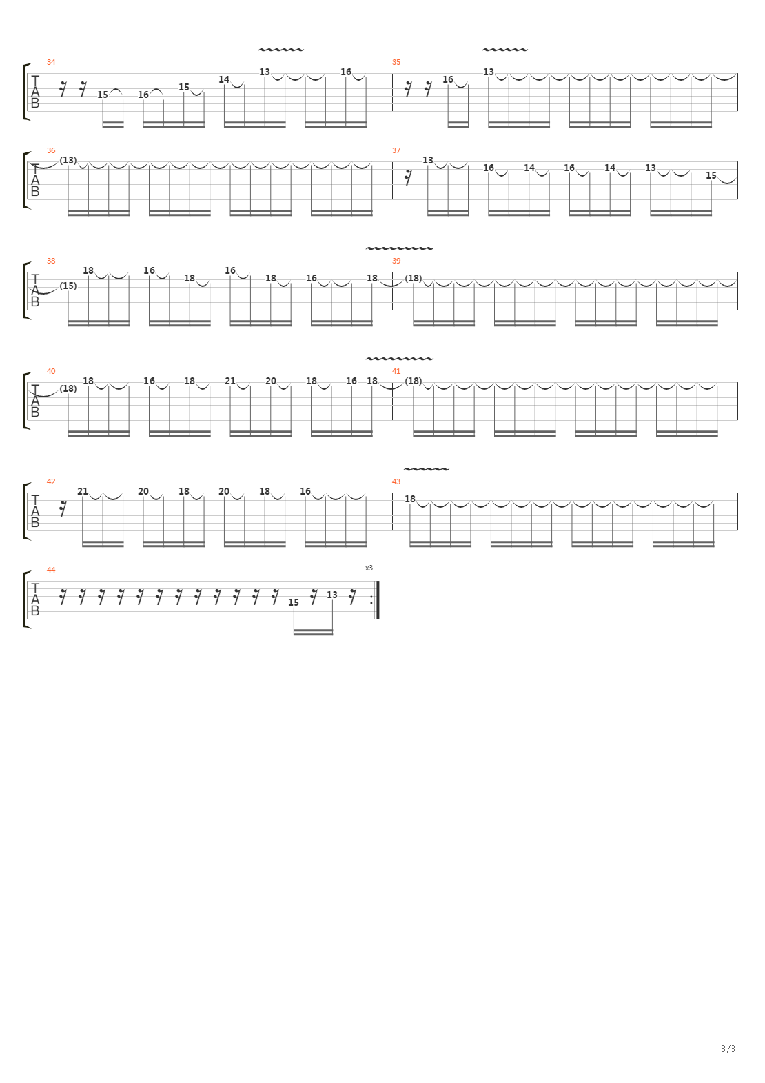 Mega Man 3(洛克人3) - Needle Man吉他谱