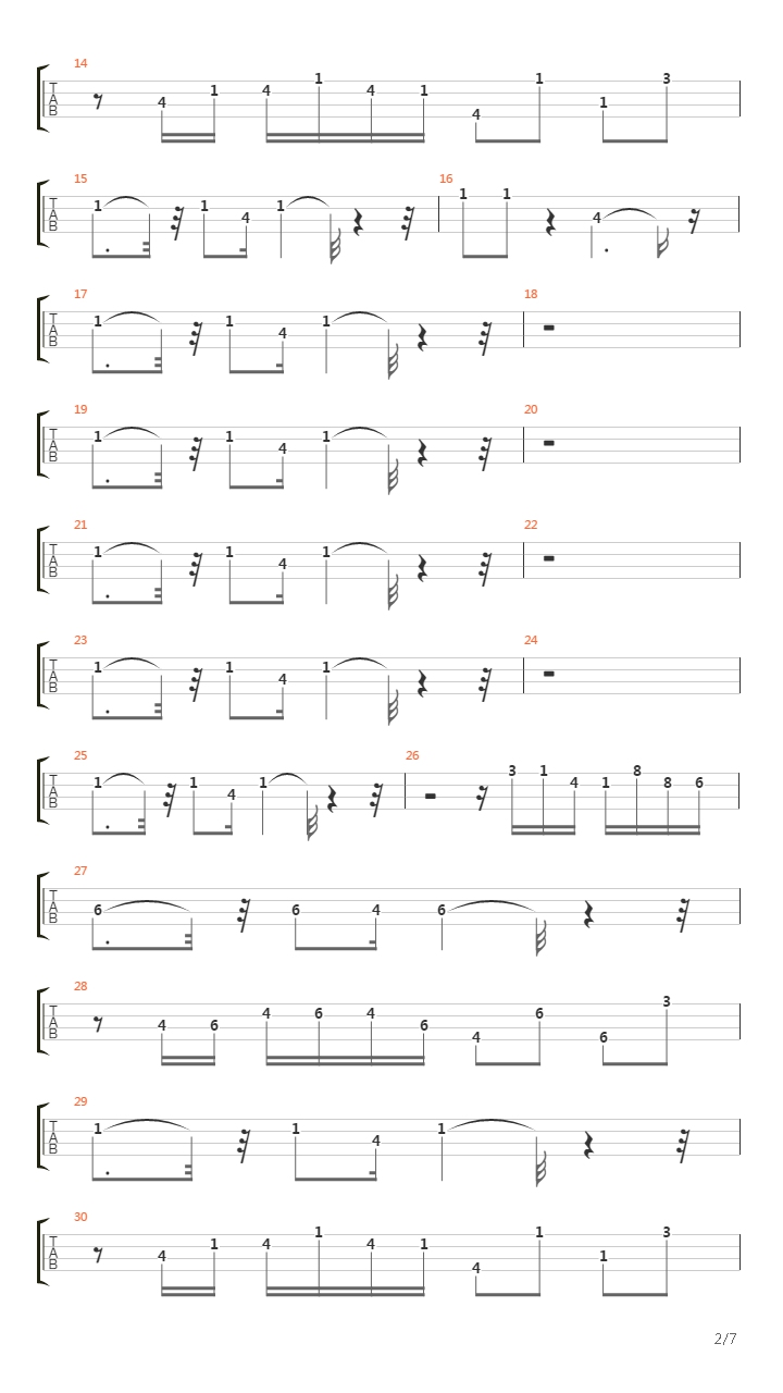 Mega Man X(洛克人X) - Stage 1吉他谱