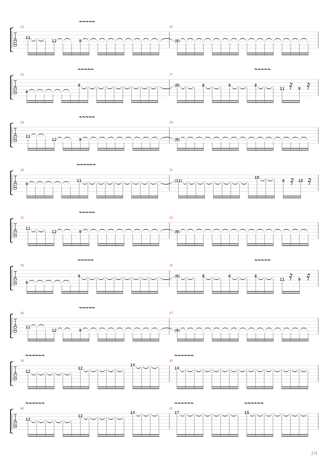 Section Z(绝对合体Z基地) - Stage 1吉他谱