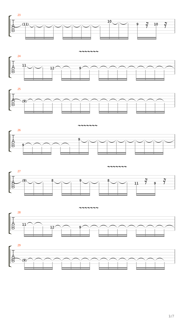 Section Z(绝对合体Z基地) - Stage 1吉他谱