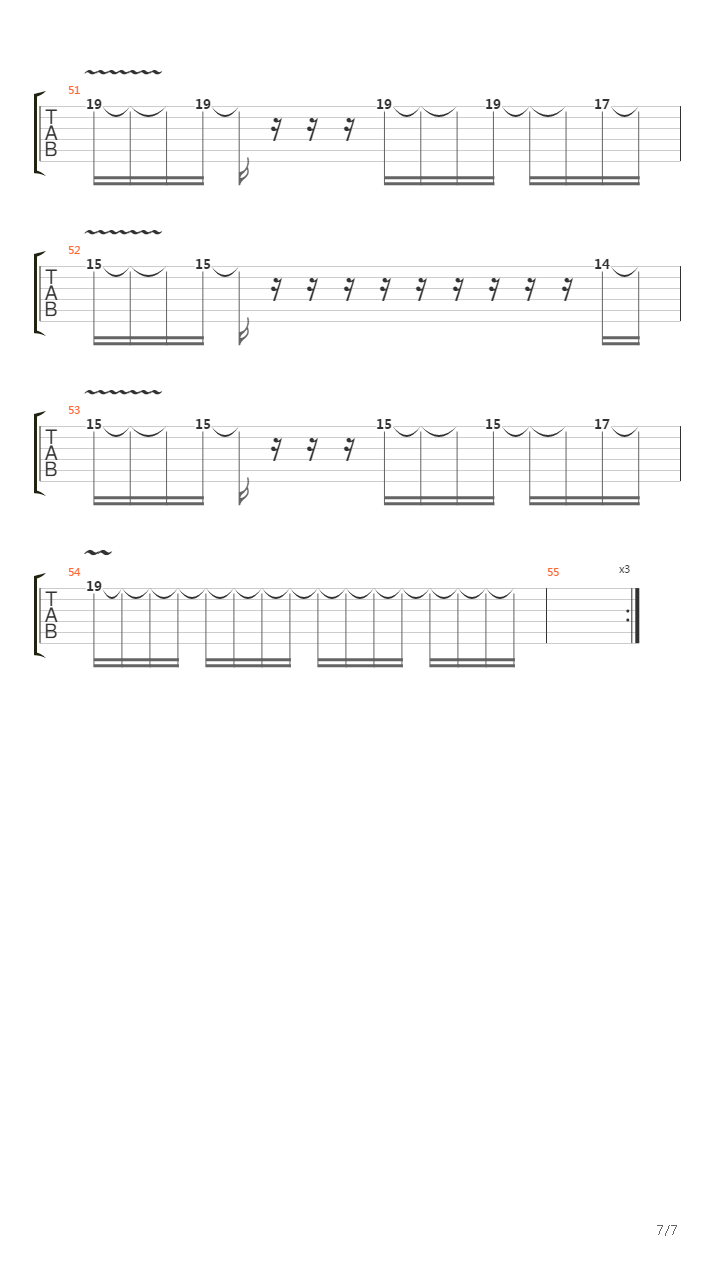 Section Z(绝对合体Z基地) - Stage 1吉他谱