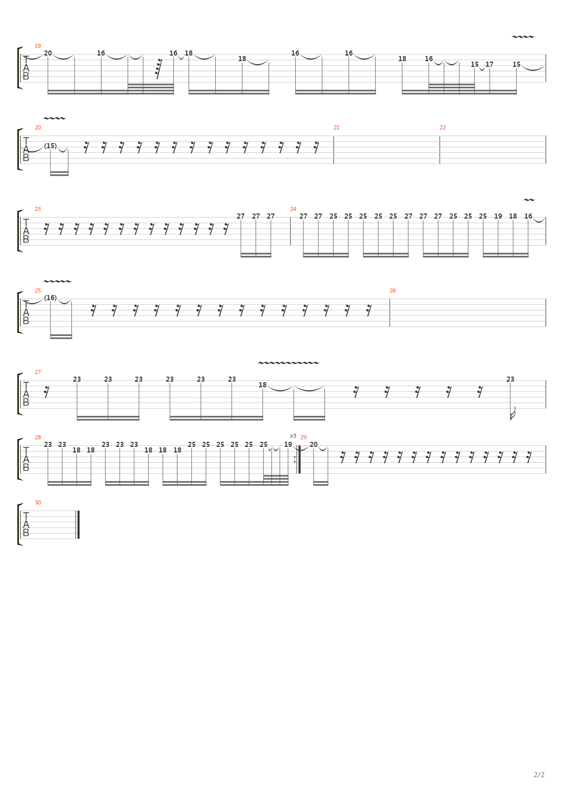 Section Z(绝对合体Z基地) - Stage 3吉他谱