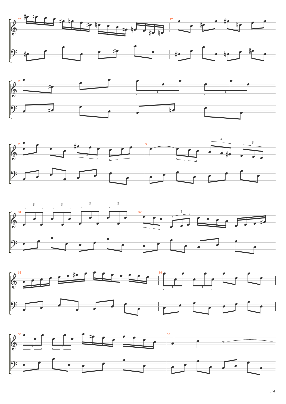 Solomons Key(所罗门之钥) - Main Theme吉他谱