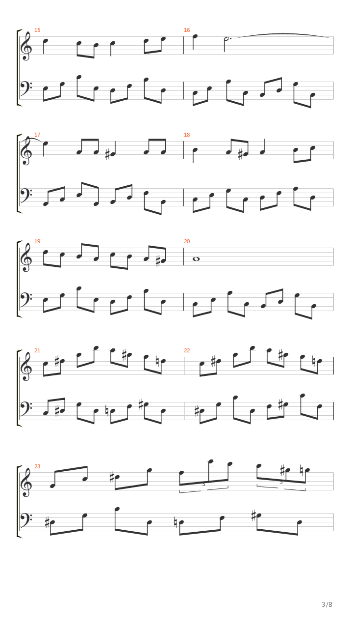 Solomons Key(所罗门之钥) - Main Theme吉他谱
