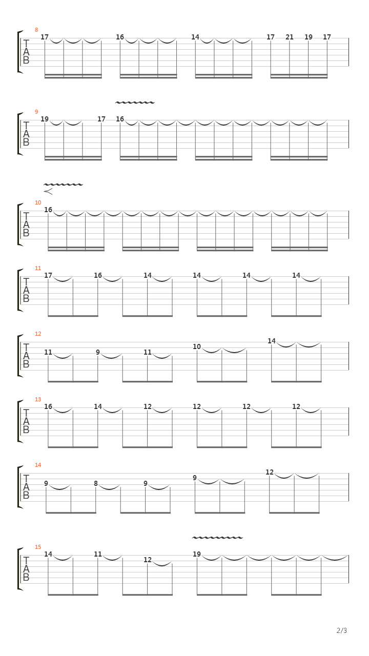 口袋妖怪 - Red Route 11吉他谱