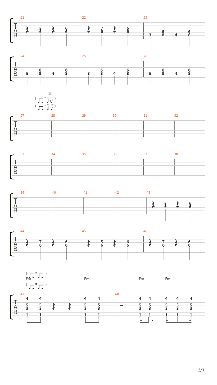 007 James Bond(詹姆士邦德)吉他谱