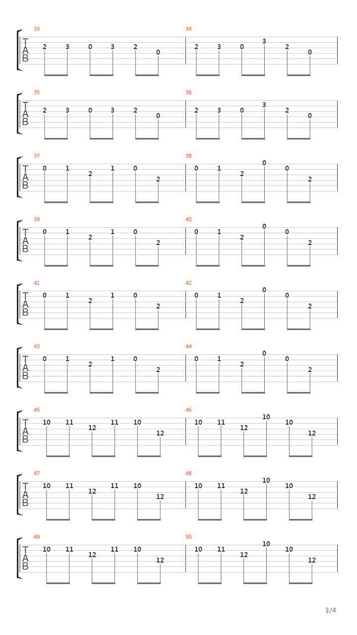 Inception(盗梦空间) - One Simple Idea吉他谱