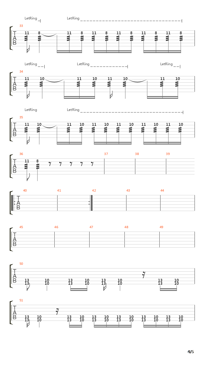 Requiem For A Dream(《梦之安魂曲》电影主题曲)吉他谱