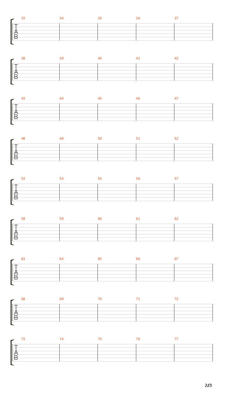 Theme From Schindler's List(辛德勒名单)吉他谱