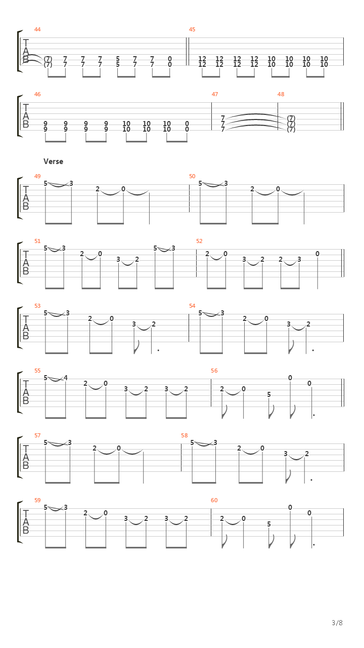 Actions And Motives吉他谱