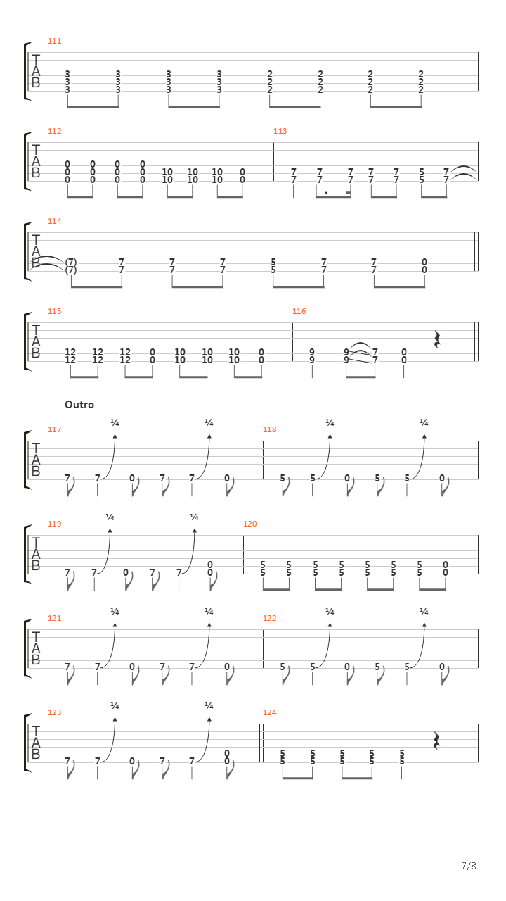 Actions And Motives吉他谱