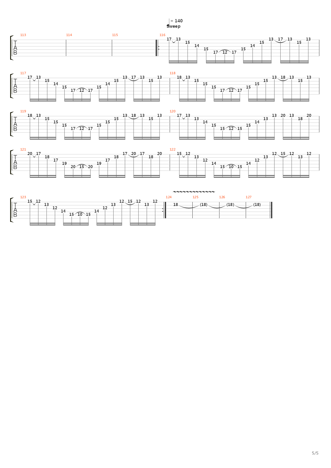 1984吉他谱