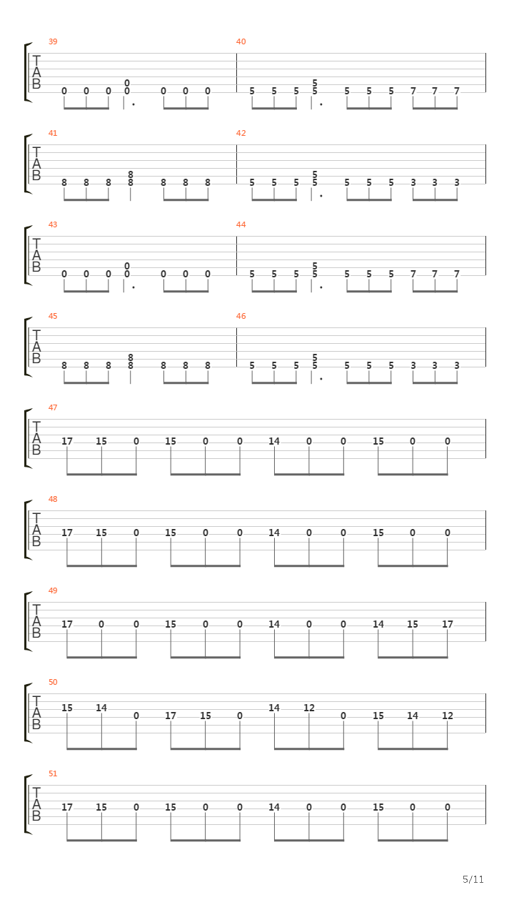 1984吉他谱