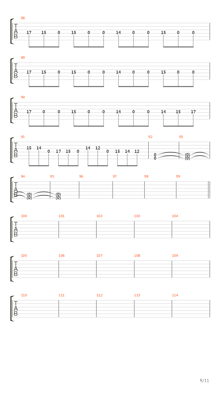 1984吉他谱