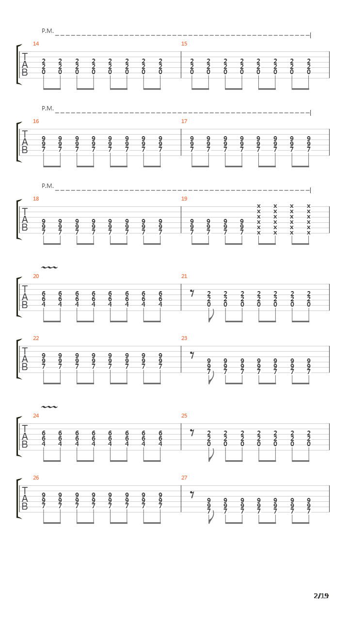 The Beginning吉他谱