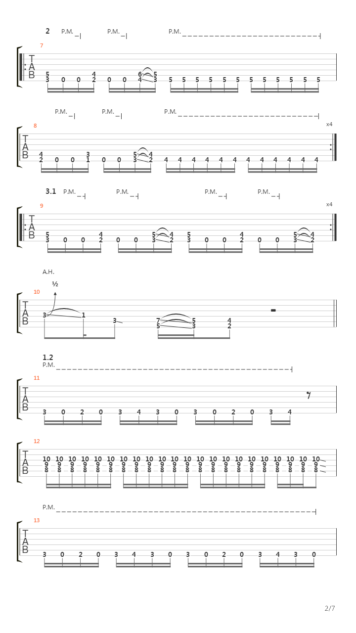 Mammals In Babylon吉他谱