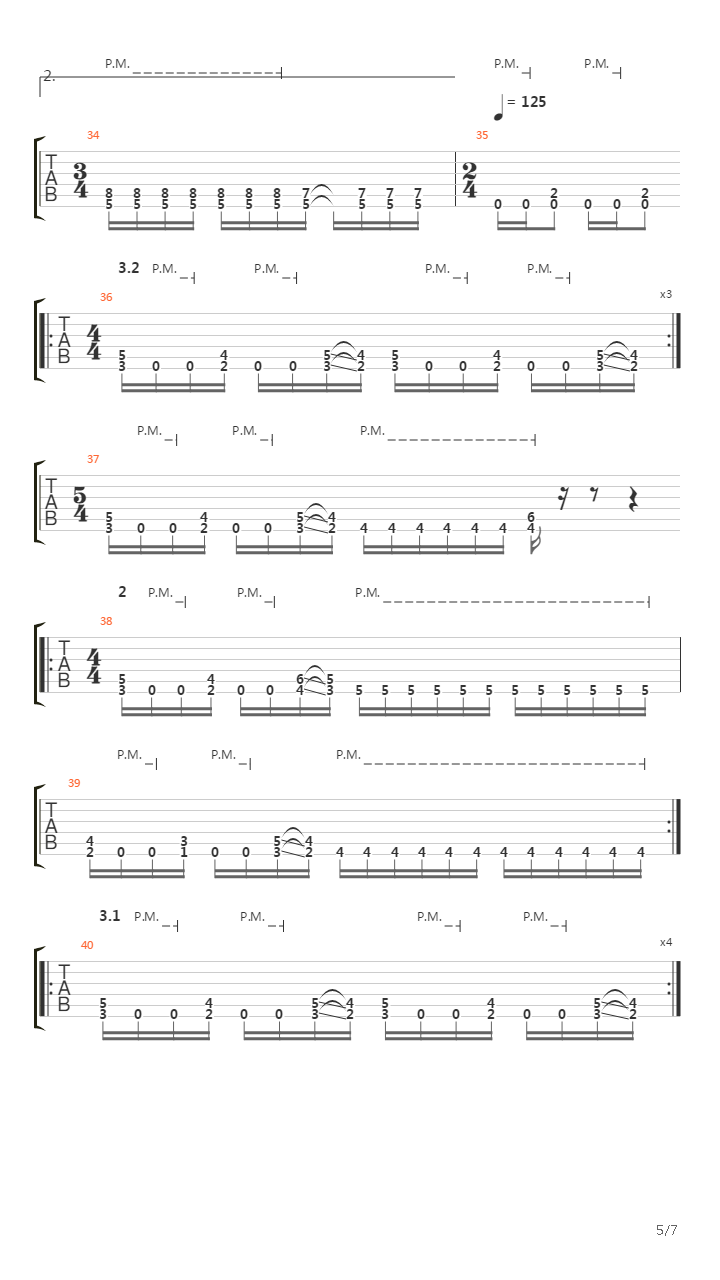 Mammals In Babylon吉他谱