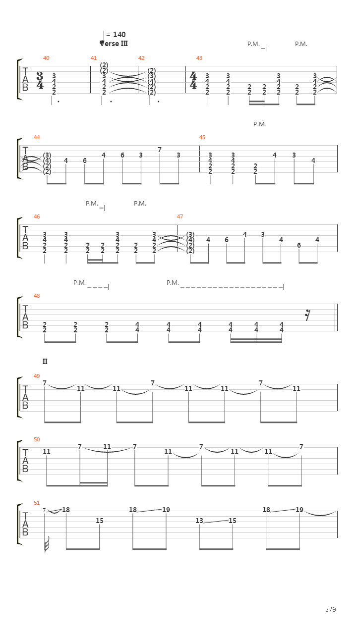 Ghost吉他谱