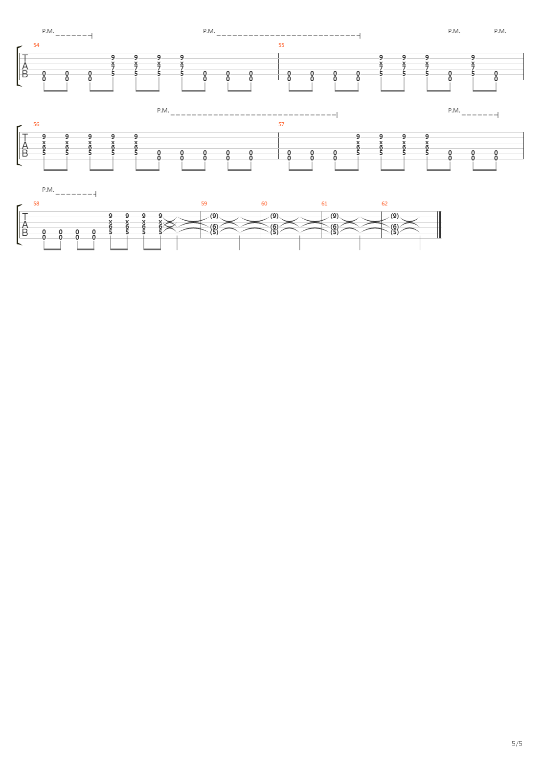 Solace吉他谱