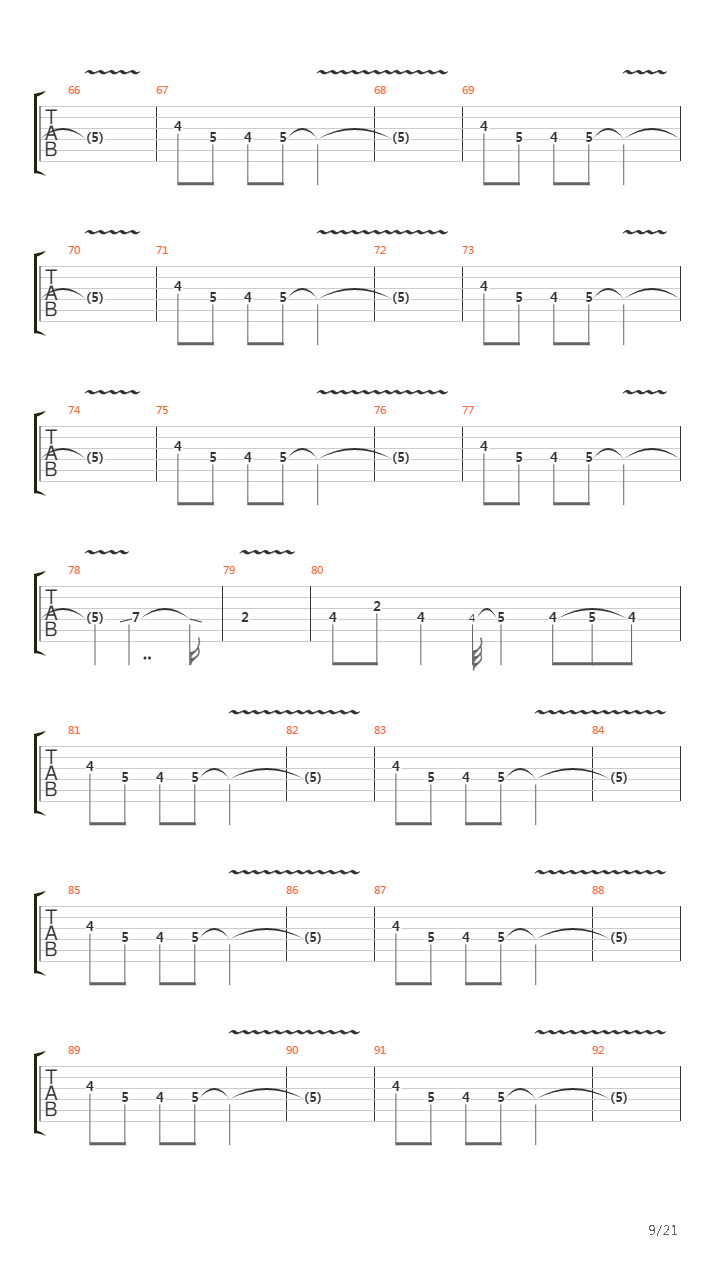 The Somberlain吉他谱