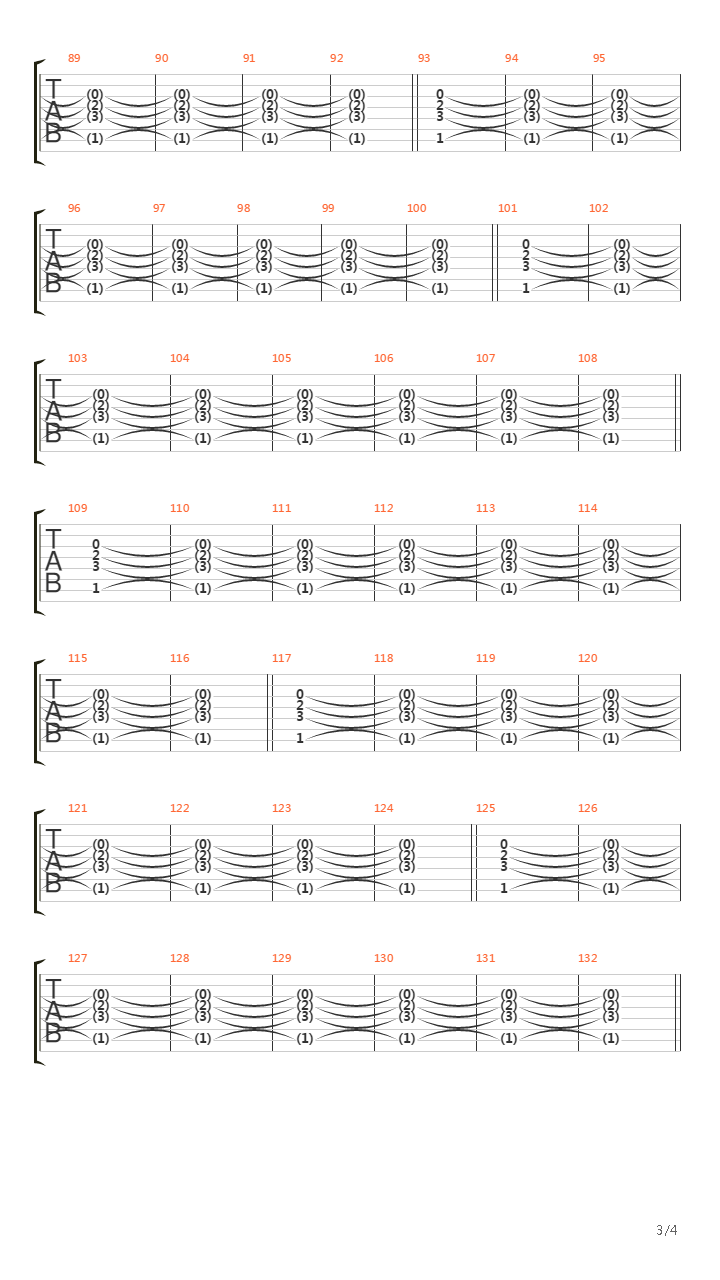 Marching Orders吉他谱