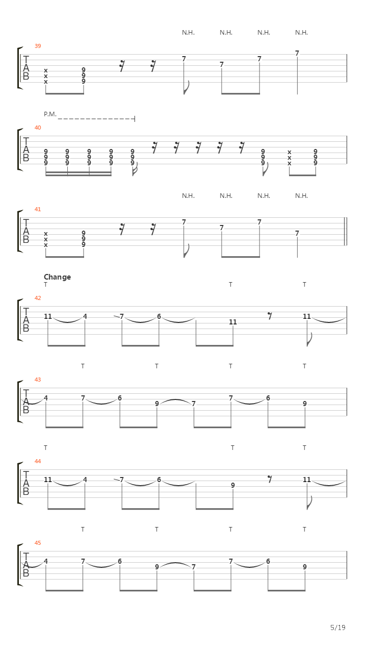 Reach吉他谱