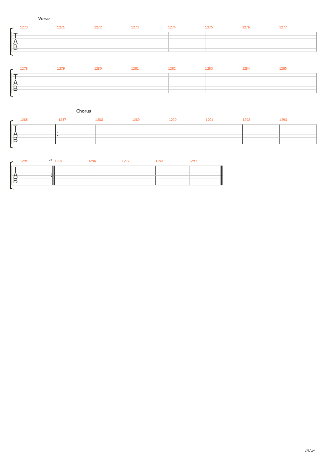 Genexus吉他谱