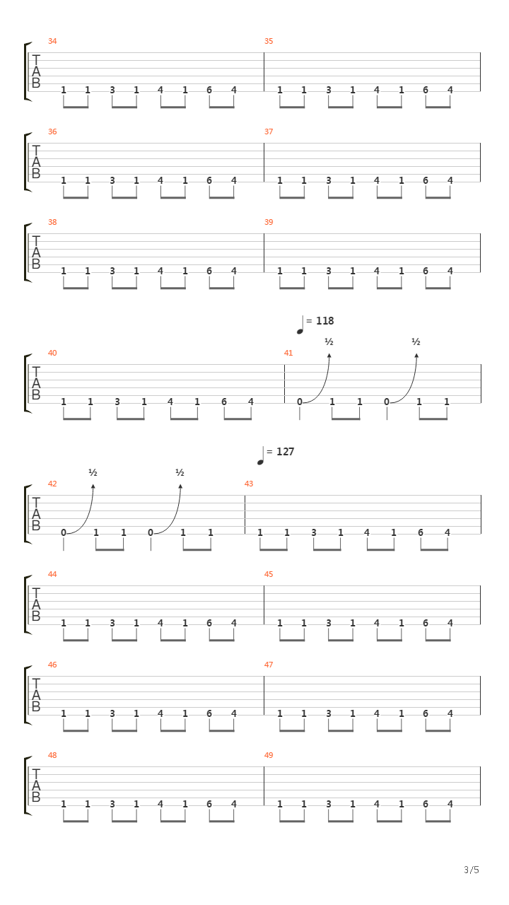 Peter Gunn Theme吉他谱