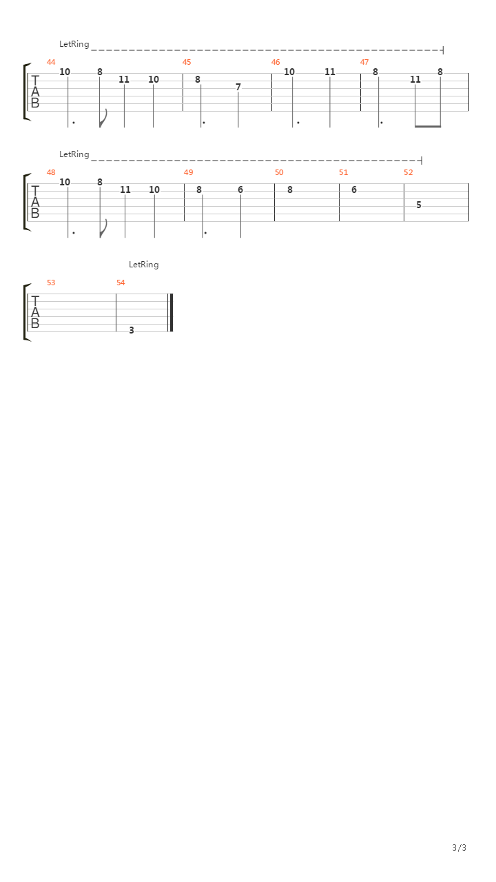 Black Mesa End Credit Part 2吉他谱