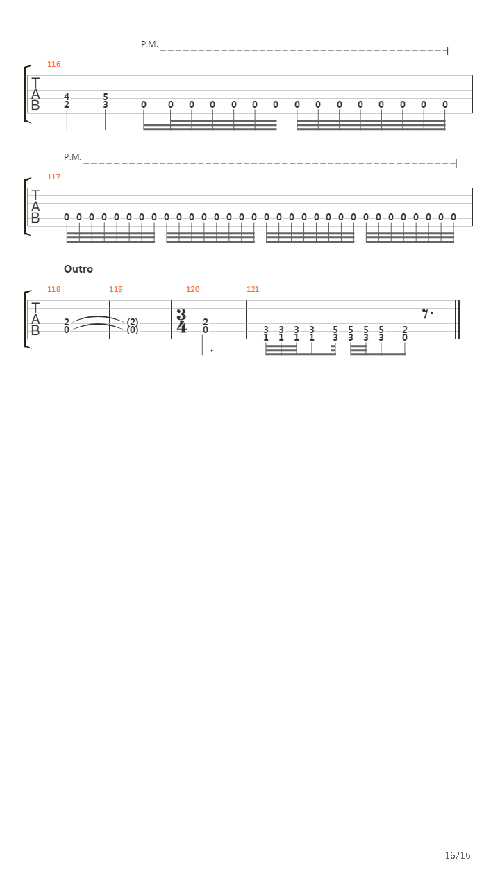 Carrion吉他谱