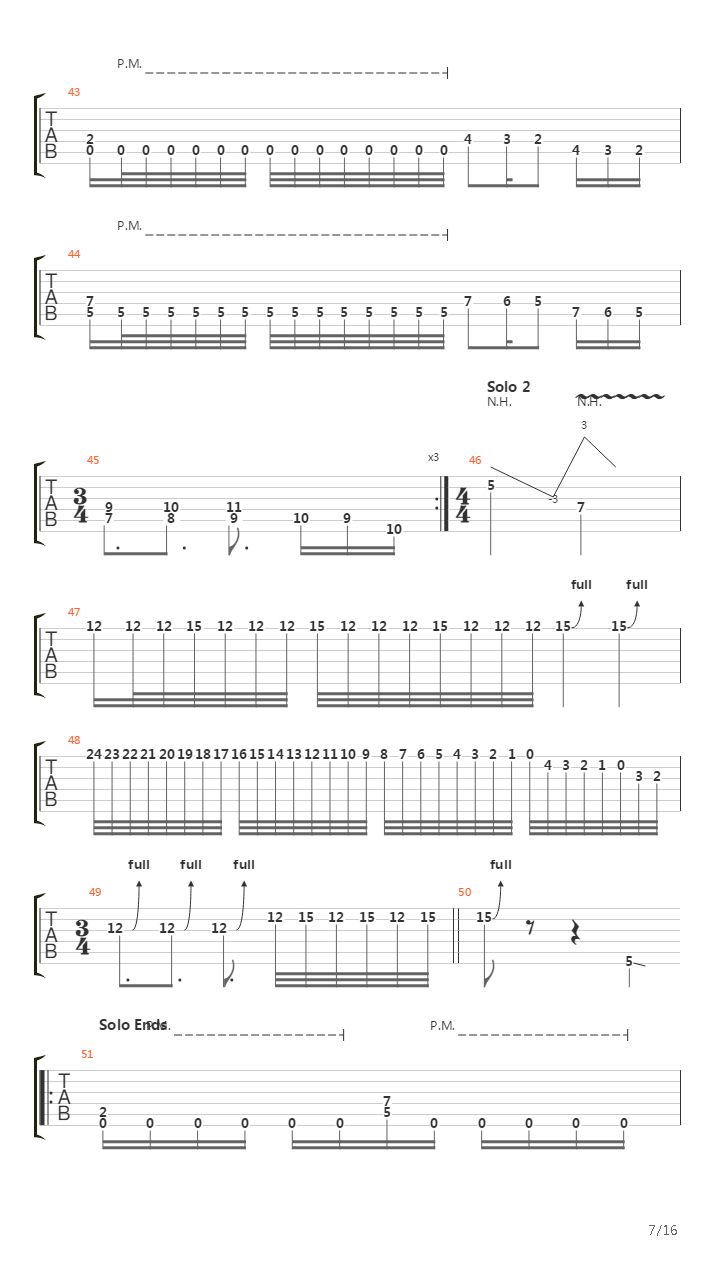 Carrion吉他谱