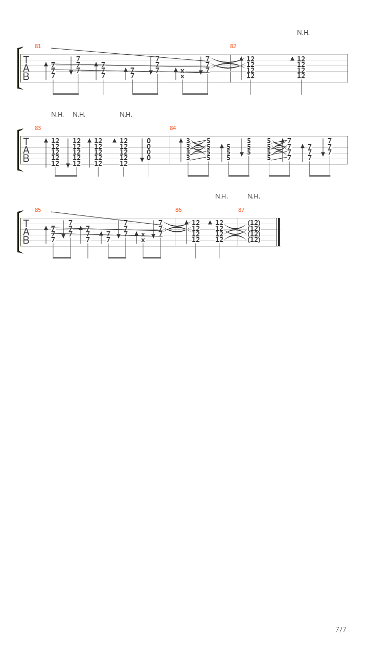 Up Tempo吉他谱