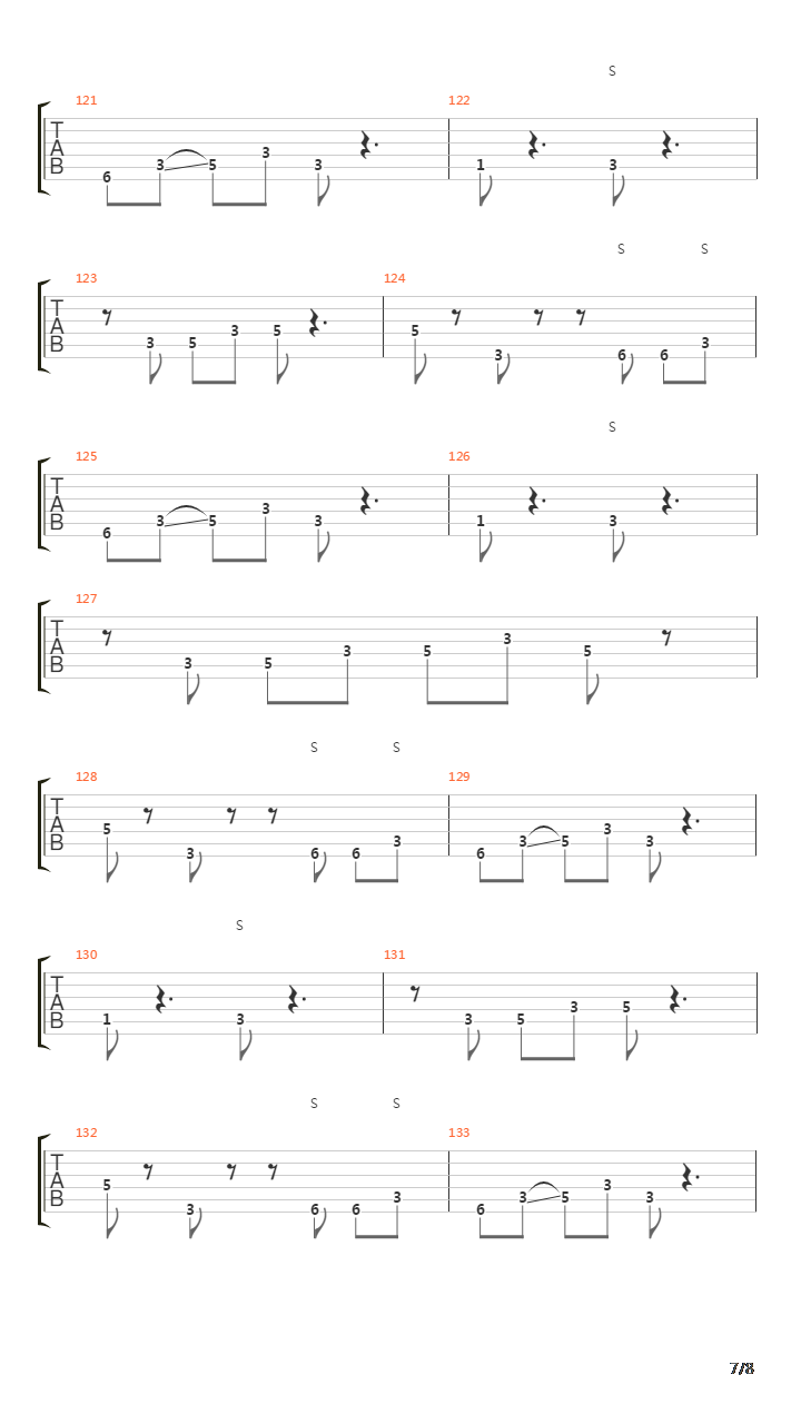 Detroit吉他谱