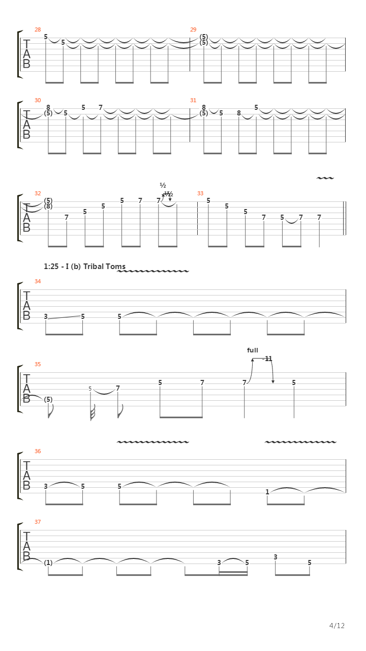 Loneliness Remains吉他谱