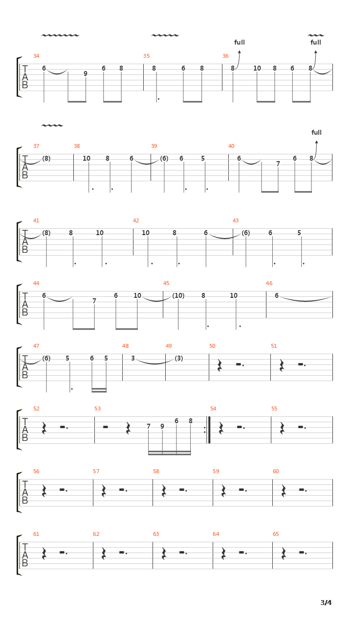 Castlevania(恶魔城) - 漆黒の翼(漆黑之翼)吉他谱