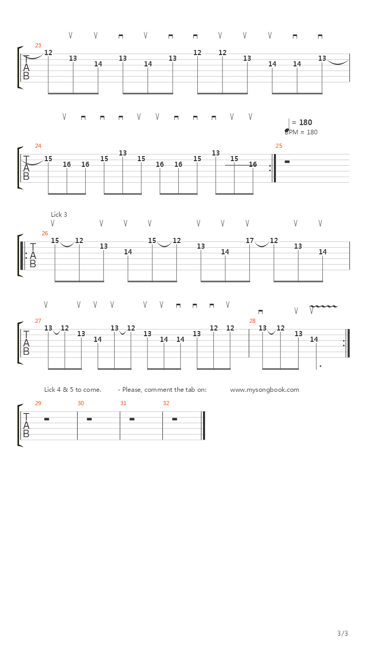 Sweep Excercises - 3 String Sweeping.gp5吉他谱