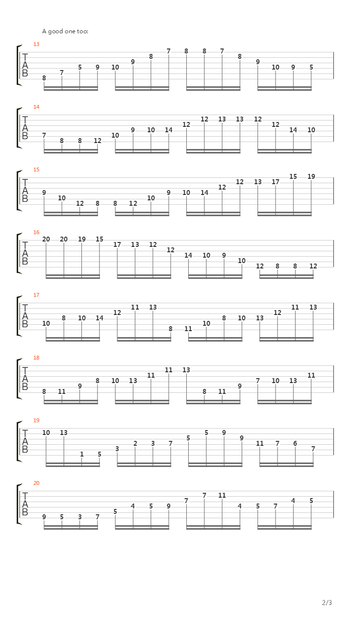 Sweep Excercises - 3 Sweeping exercises.gp5吉他谱