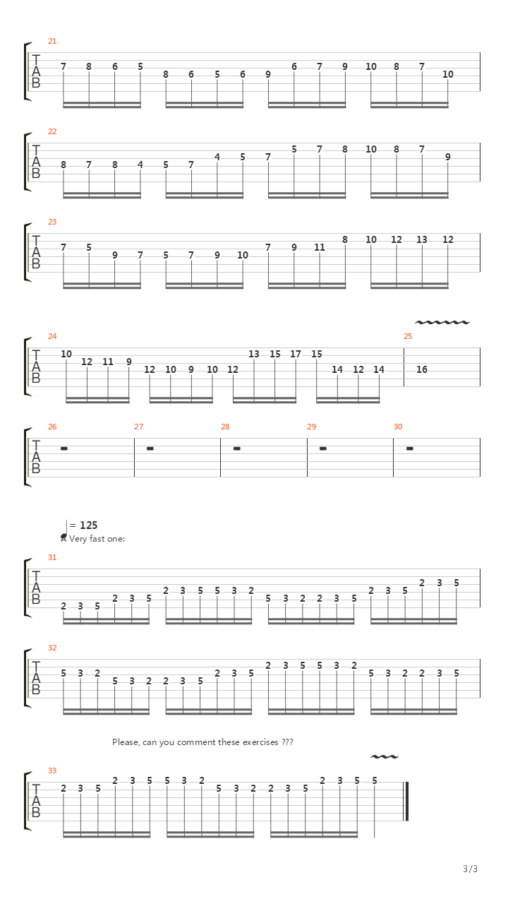 Sweep Excercises - 3 Sweeping exercises.gp5吉他谱