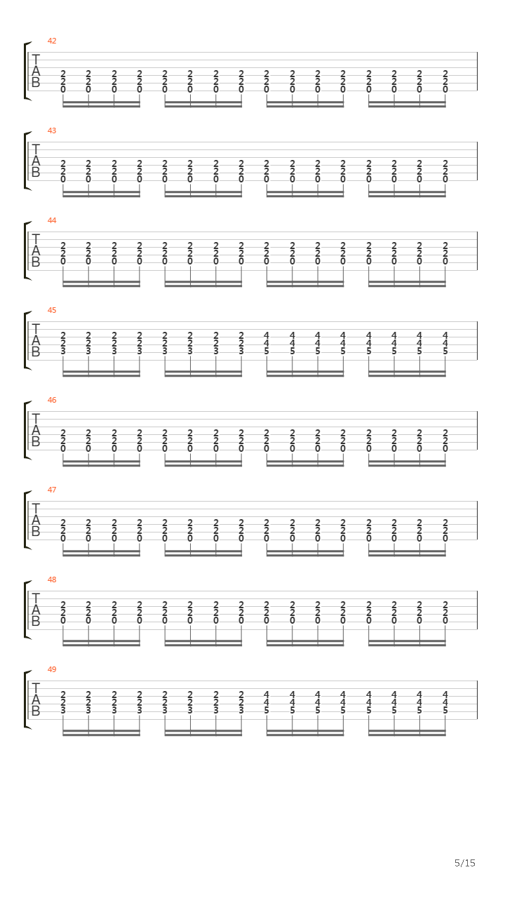 Battle For The Blazing Dawn吉他谱