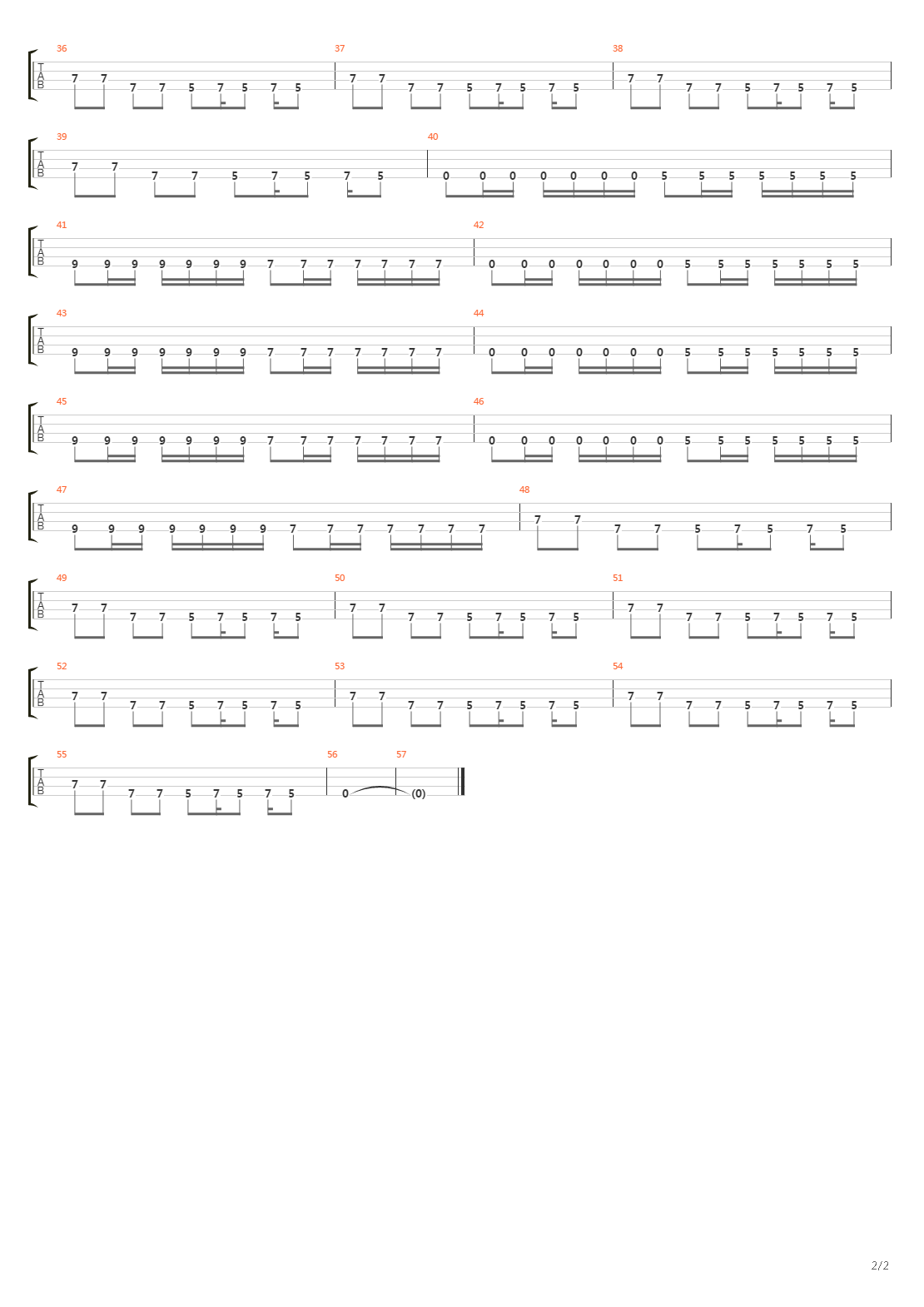 Tchernobyl吉他谱