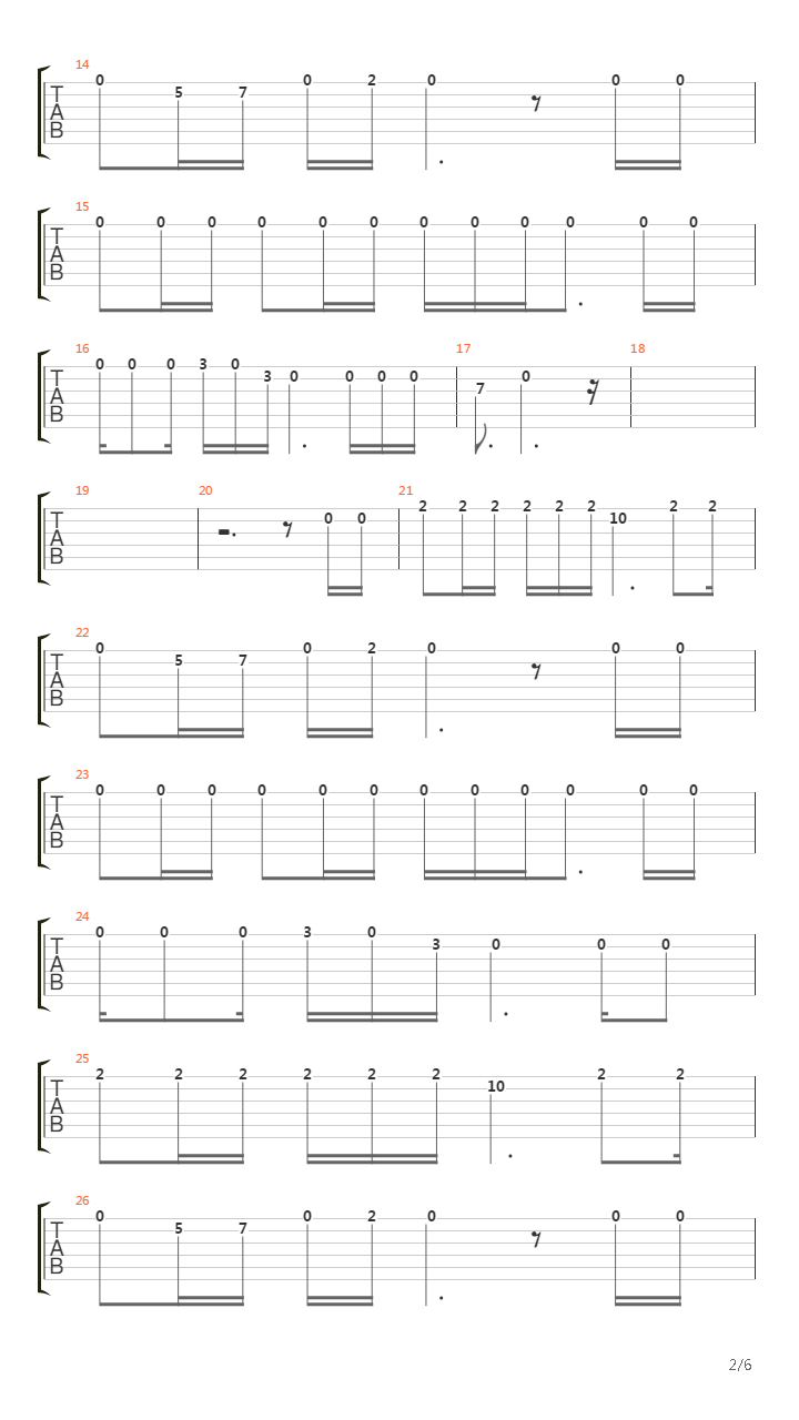 Kristallnach吉他谱