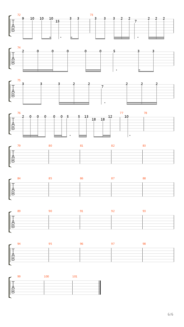 Kristallnach吉他谱