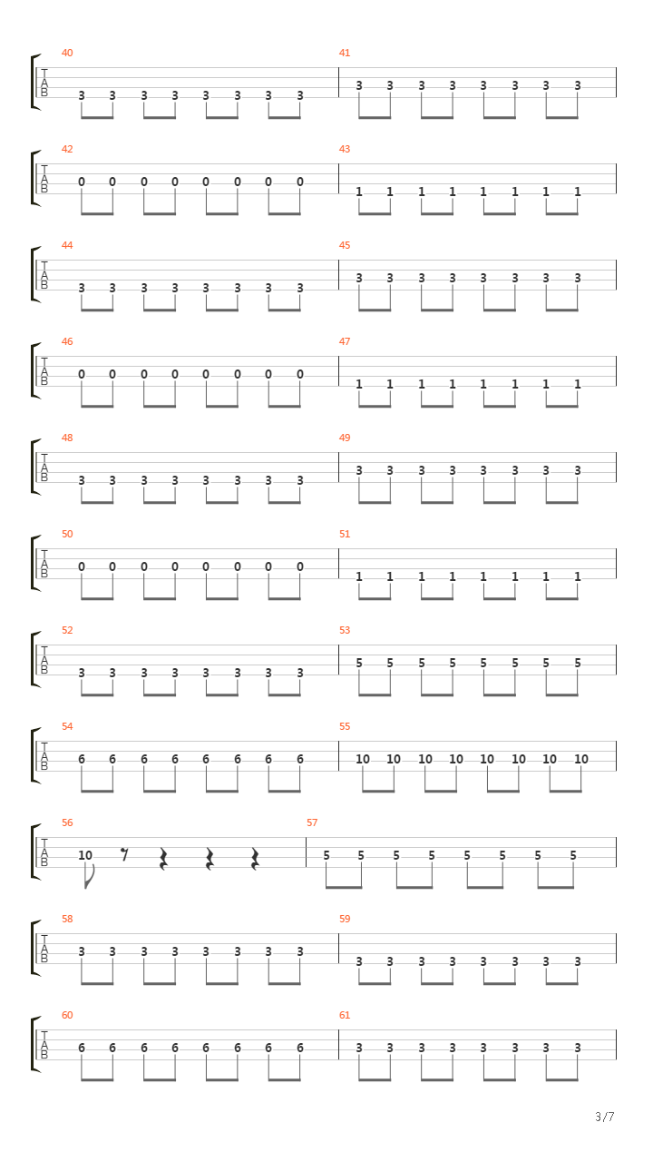 Centro Di Gravit Permanente吉他谱
