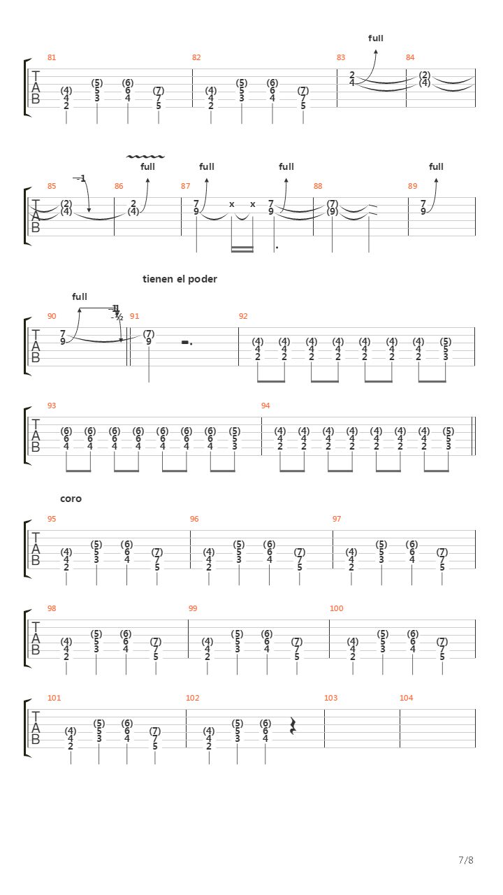 Sr Cobranza吉他谱