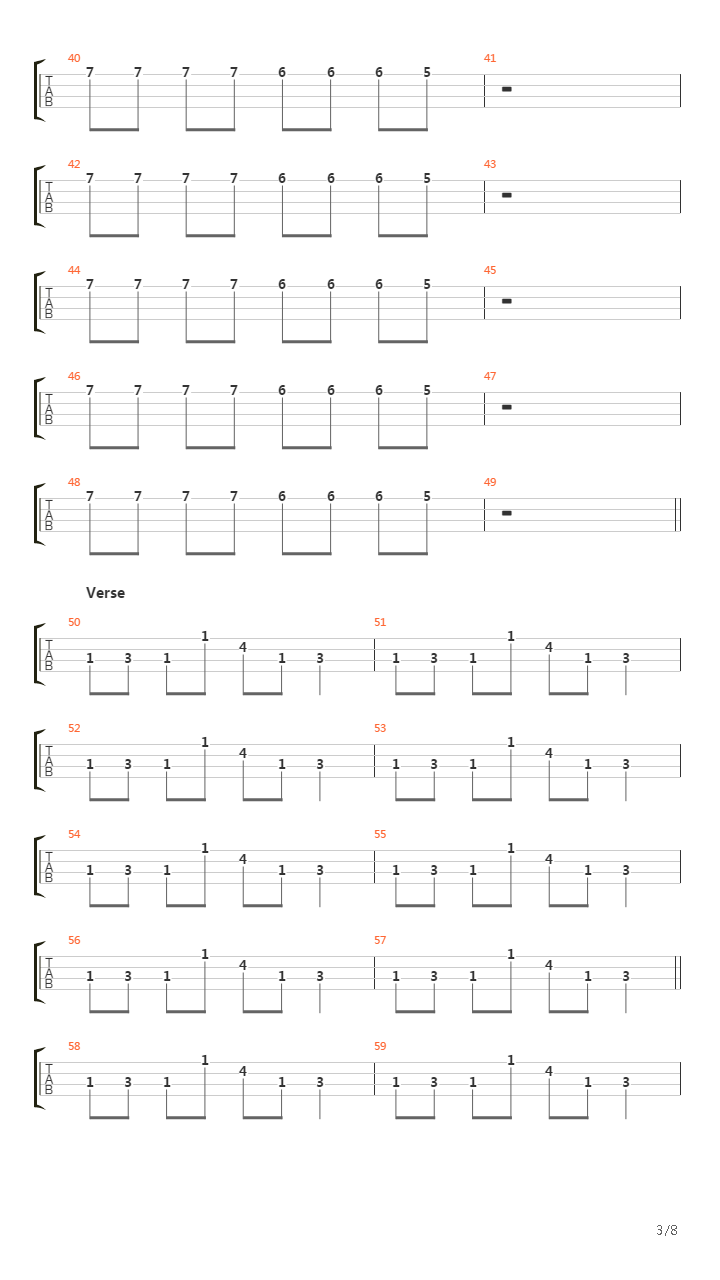 Army Of Me吉他谱