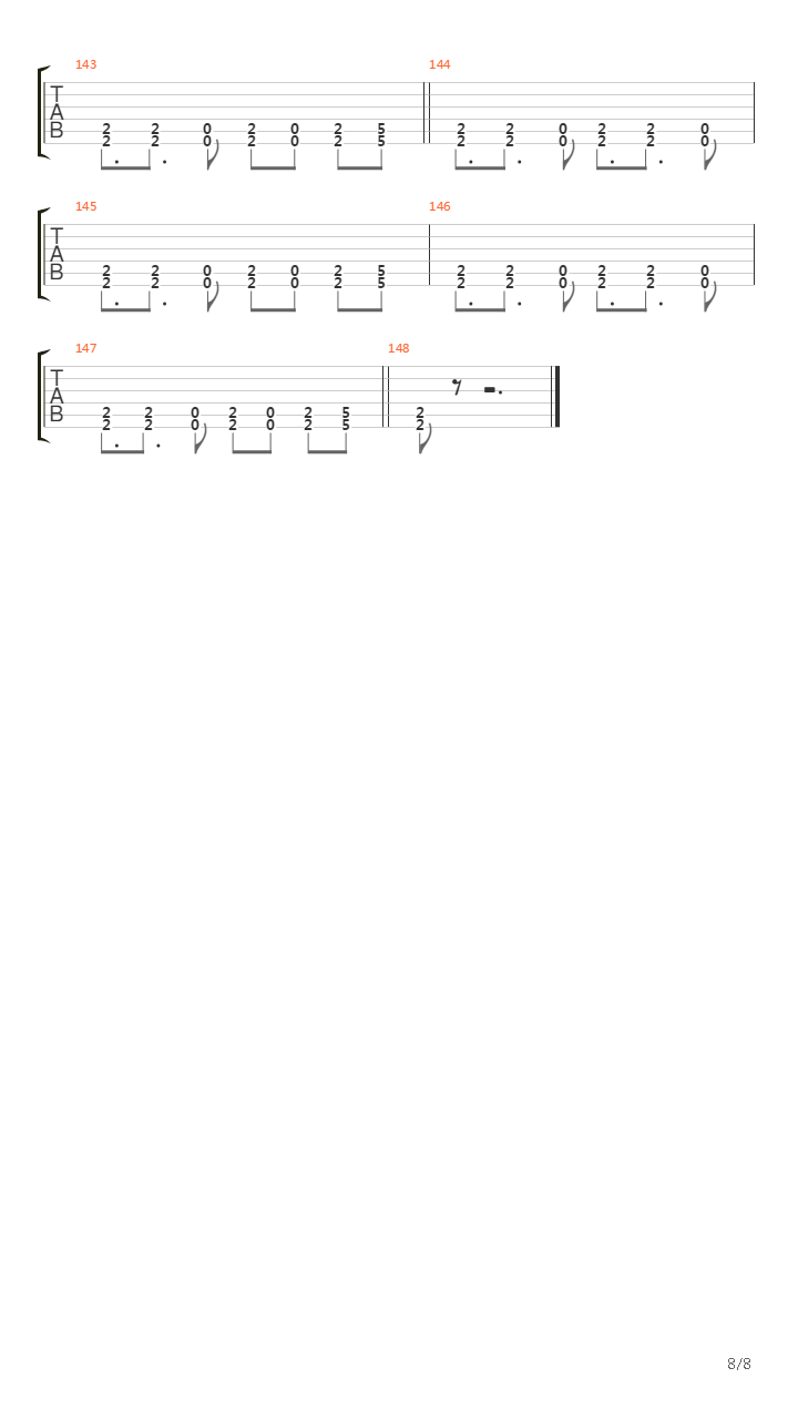 Chains吉他谱