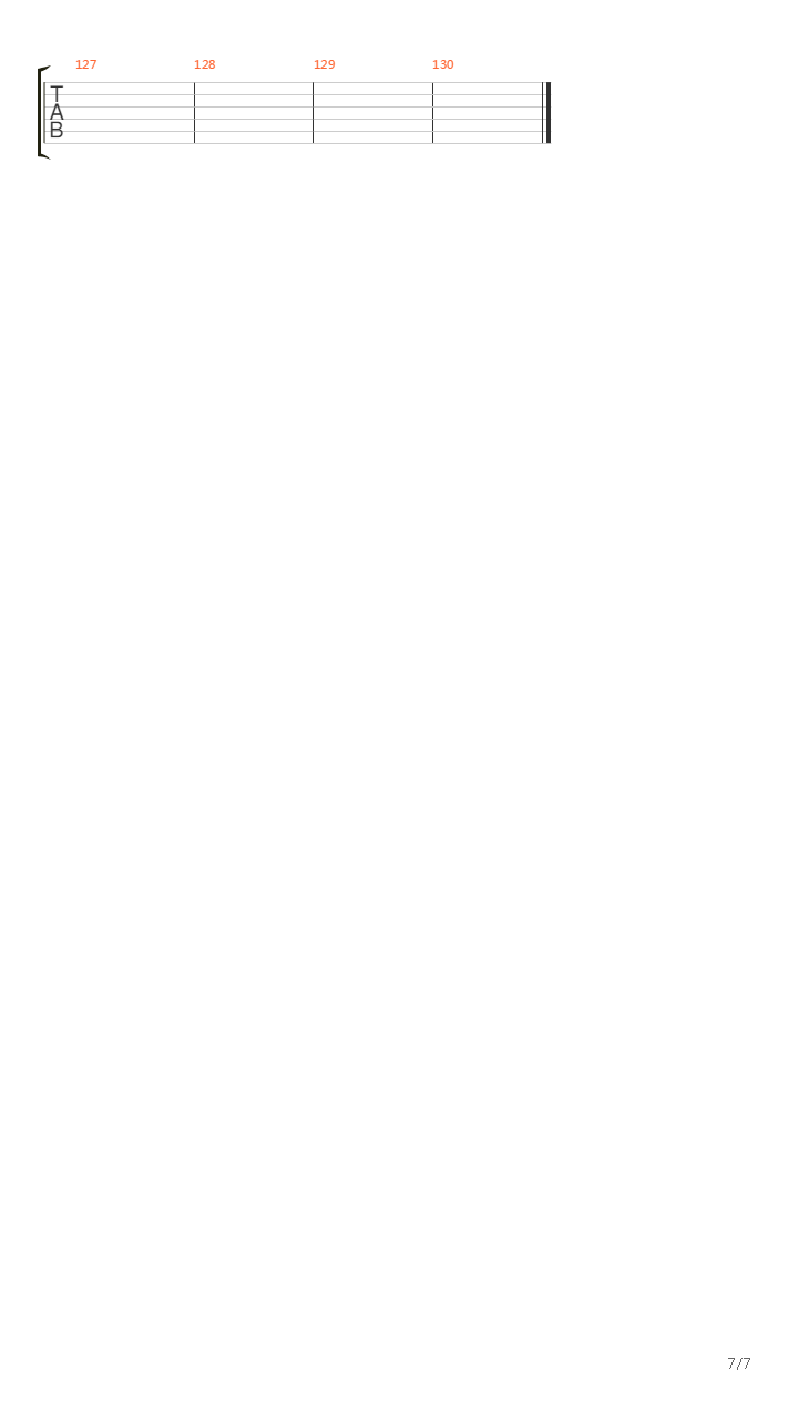 1197吉他谱