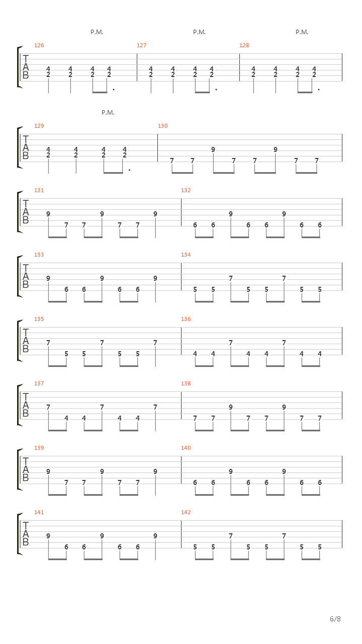 Danket Dem Herrn吉他谱