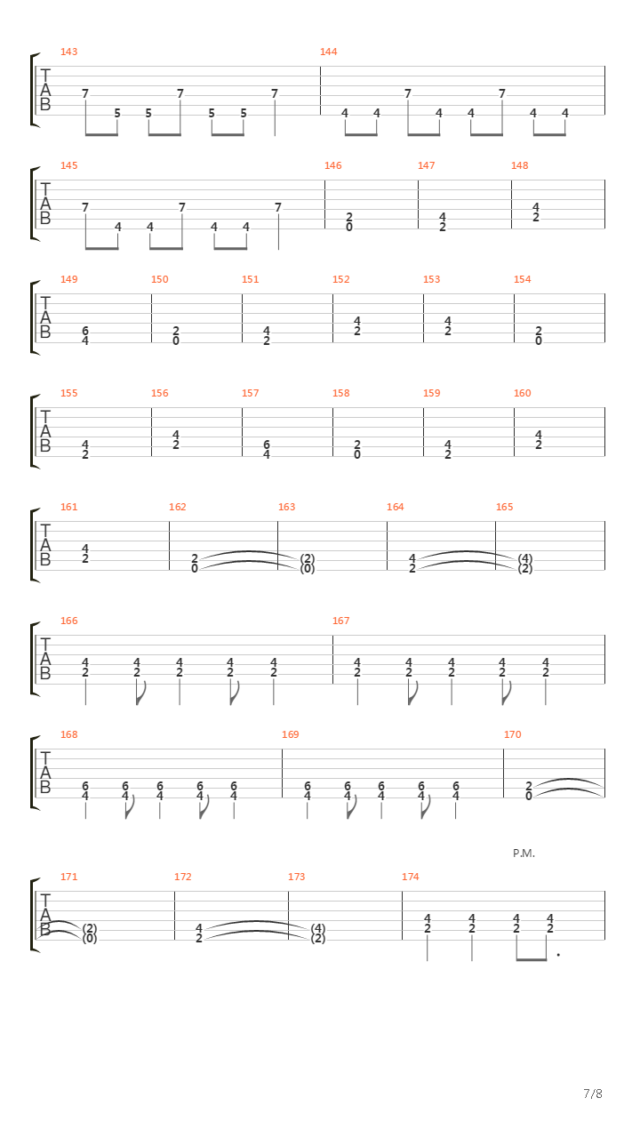 Danket Dem Herrn吉他谱