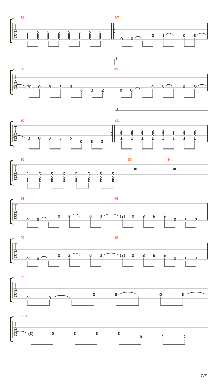 Feuer吉他谱